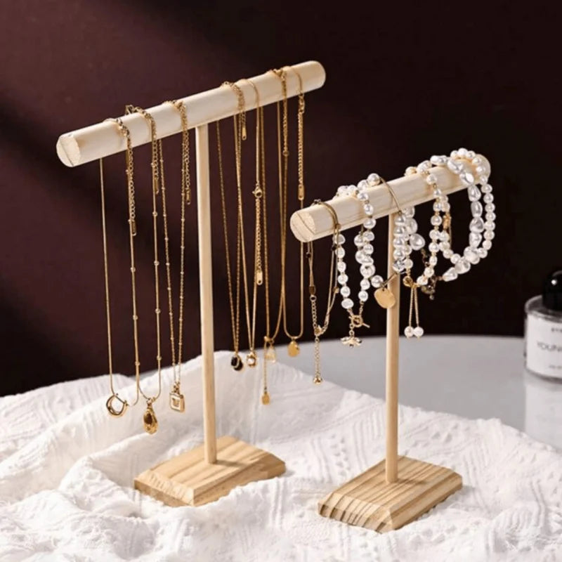 Jewelry Organizer Stand - Layer Display Rack for Necklaces & Bracelets