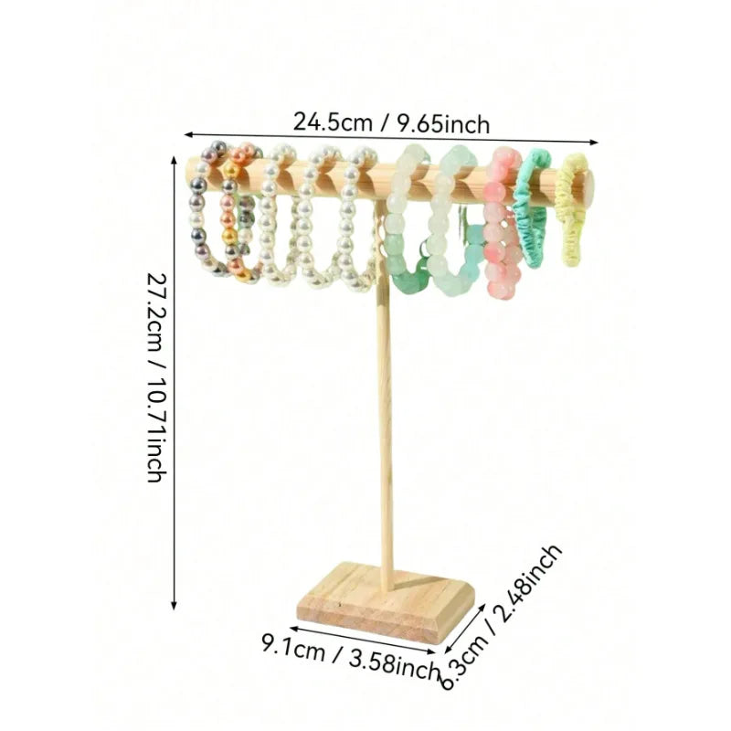 Jewelry Organizer Stand - Layer Display Rack for Necklaces & Bracelets